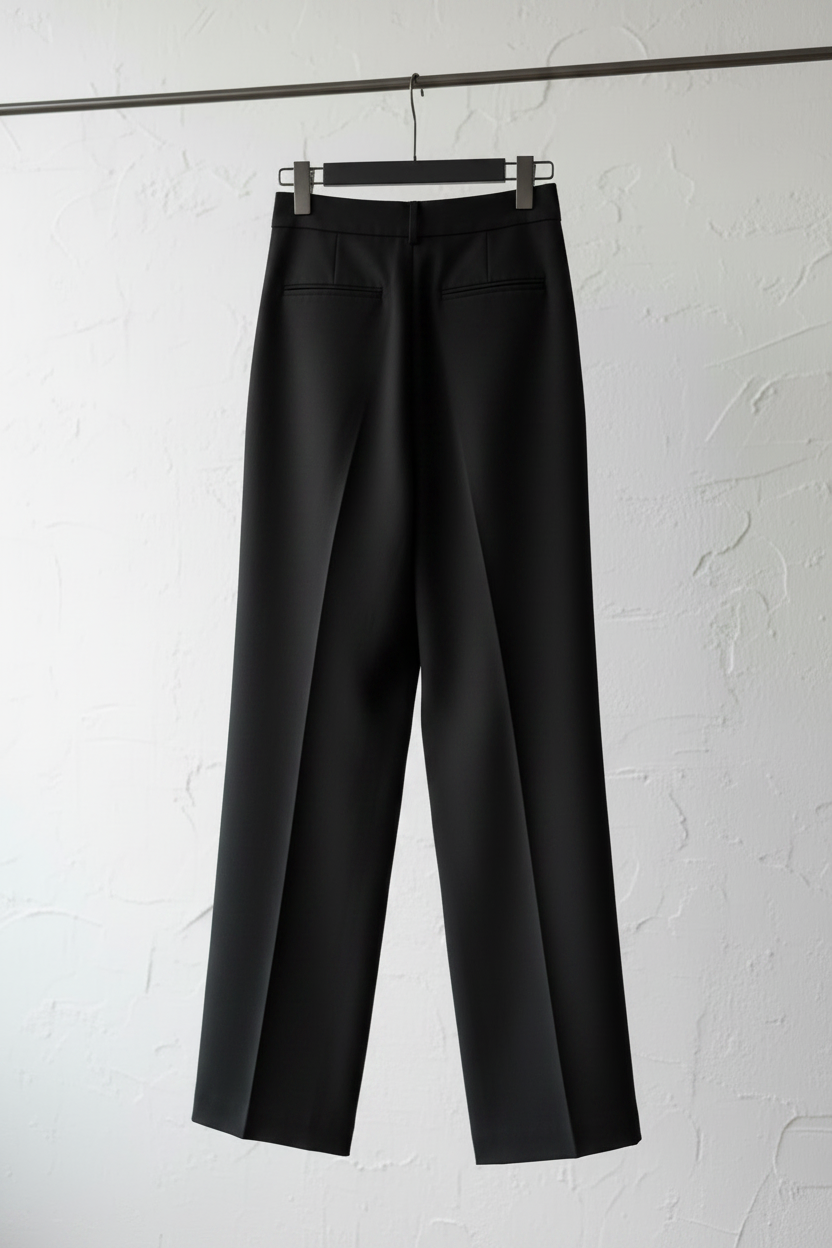 Back view 3 – full length back panel on hanger
