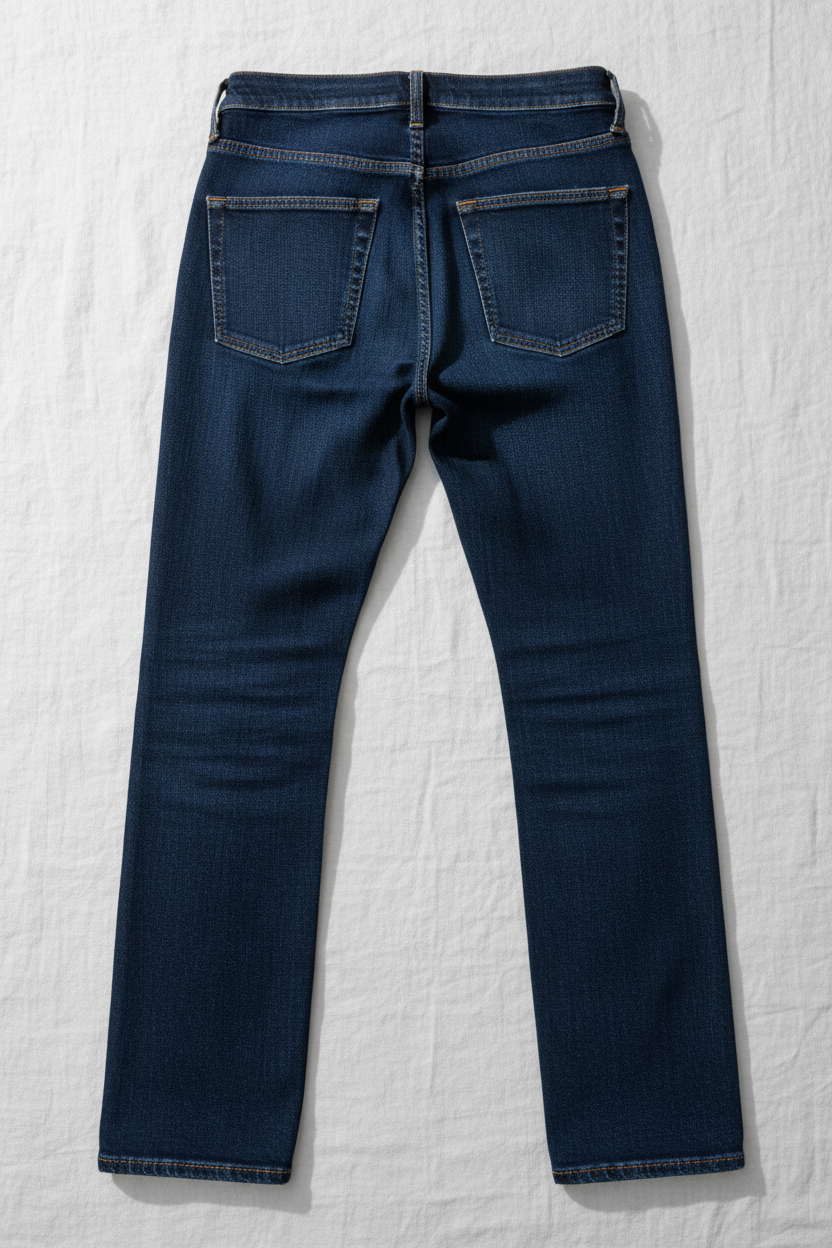 Back view 3 – full flat lay back pockets and yoke