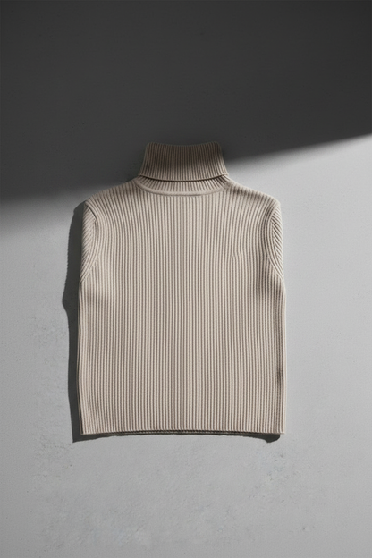 Back view 3 – folded back panel on grey surface