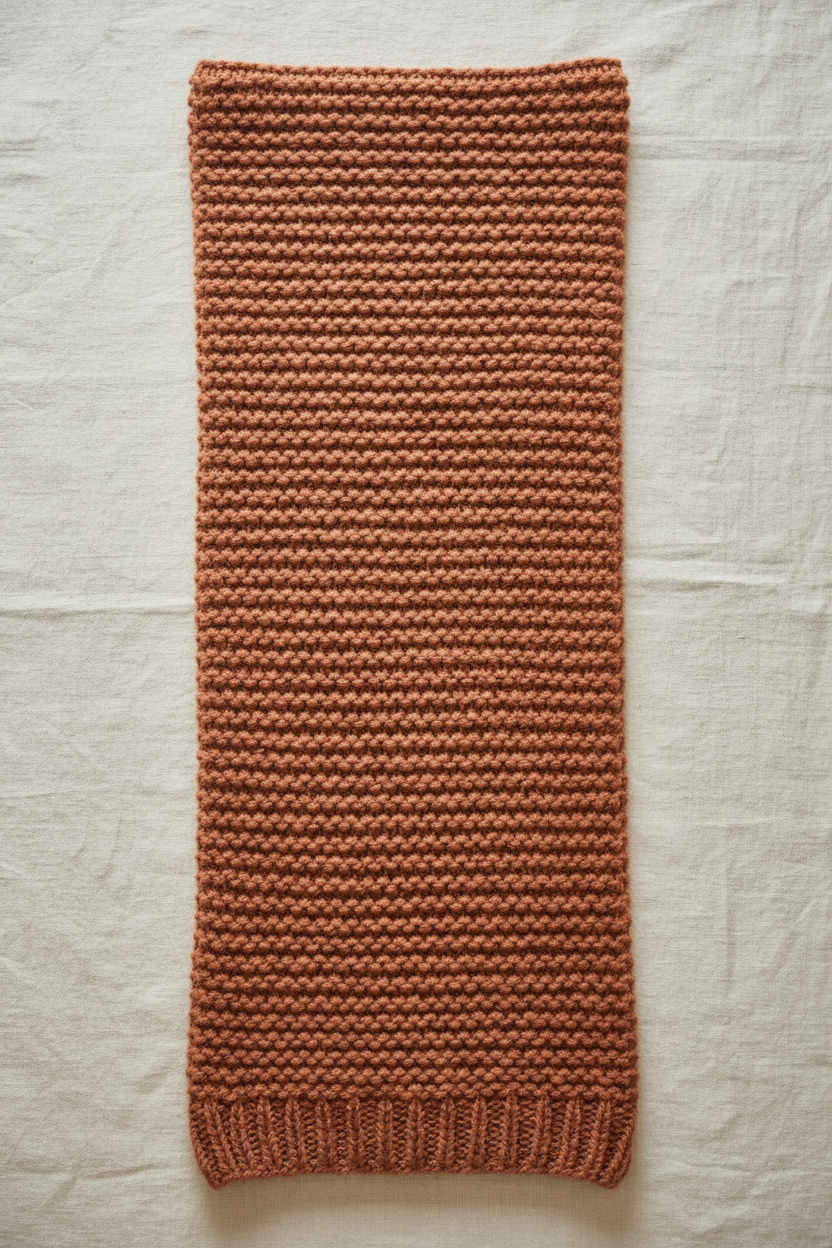 Front view 1 – full length flat lay on linen surface