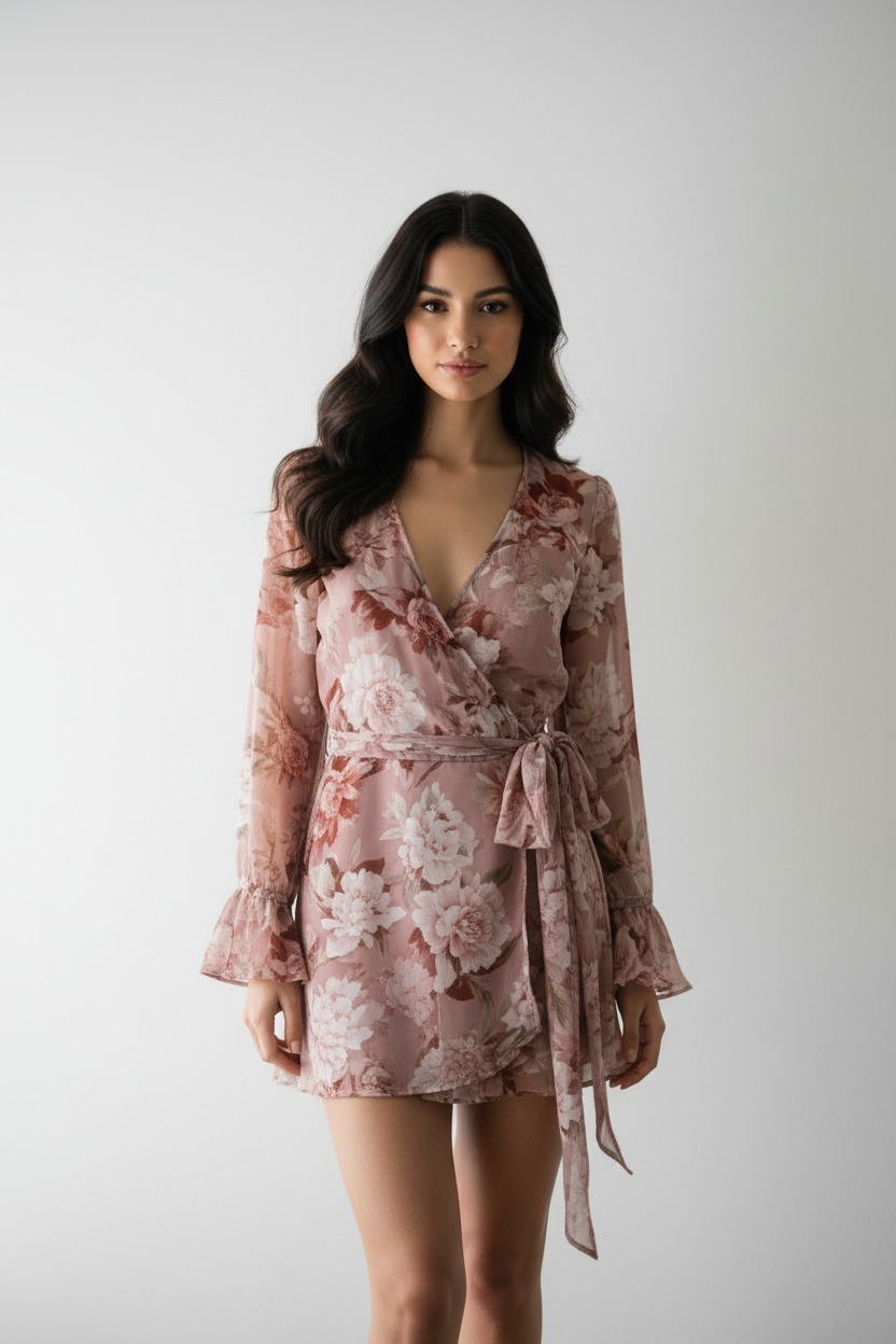 Model view 4 – full body studio editorial shot
